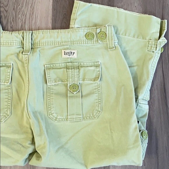 Lucky Brand Dungarees Capris - Picture 2 of 9